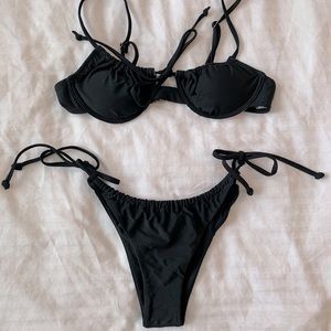 Shein black bikini